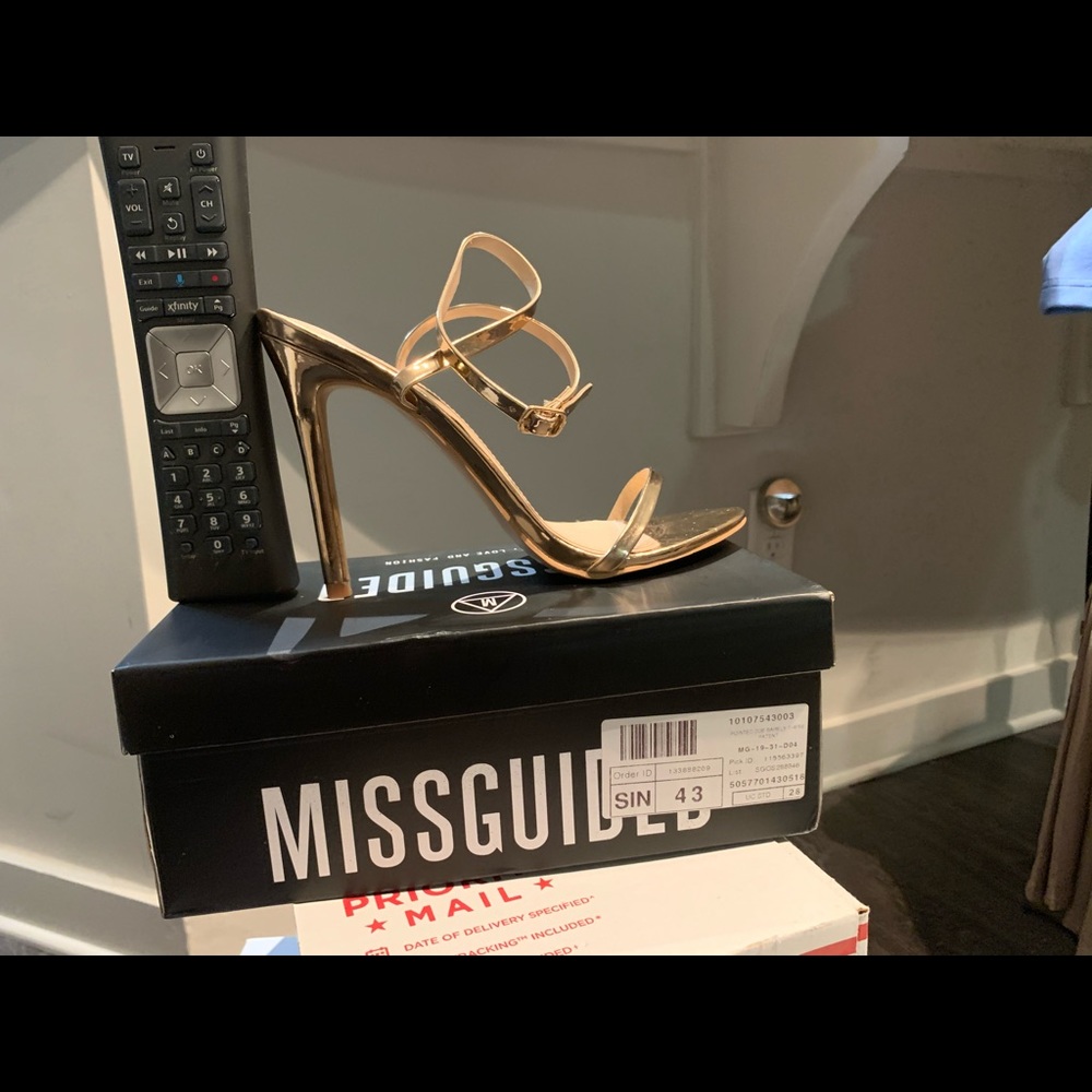 Rose Gold Party Heels